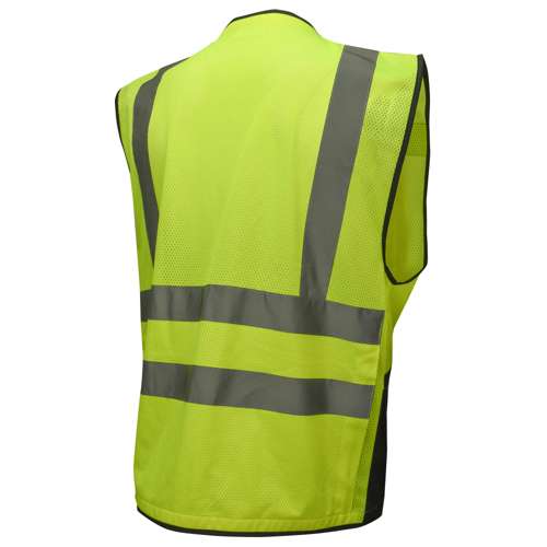 SV59B-2 SV59B Type R Class 2 Heavy Duty Surveyor Safety Vest with Zipper