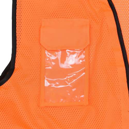 SV59B-2 SV59B Type R Class 2 Heavy Duty Surveyor Safety Vest with Zipper