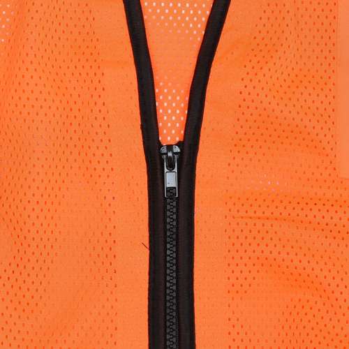 SV59B-2 SV59B Type R Class 2 Heavy Duty Surveyor Safety Vest with Zipper