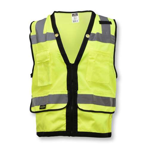 SV59Z SV59Z Type R Class 2 Heavy Duty Mesh/Solid Surveyor Safety Vest