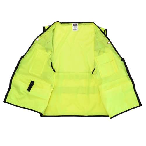 SV59Z SV59Z Type R Class 2 Heavy Duty Mesh/Solid Surveyor Safety Vest