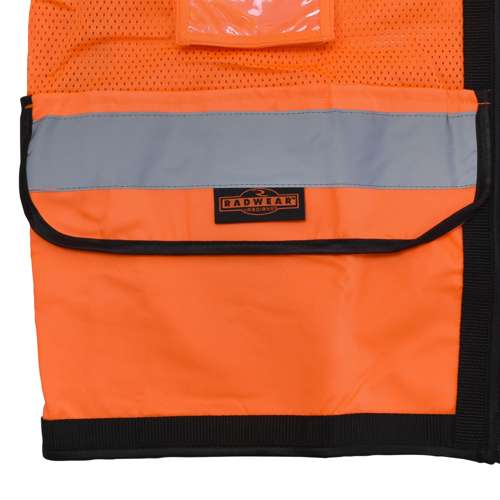 SV59Z SV59Z Type R Class 2 Heavy Duty Mesh/Solid Surveyor Safety Vest
