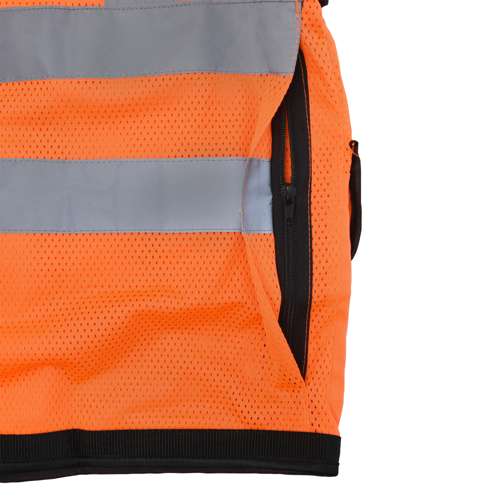 SV59Z SV59Z Type R Class 2 Heavy Duty Mesh/Solid Surveyor Safety Vest