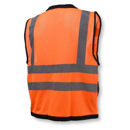 SV59Z SV59Z Type R Class 2 Heavy Duty Mesh/Solid Surveyor Safety Vest
