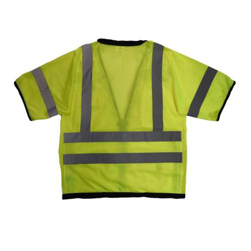 SV59Z-3 SV59Z-3 Type R Class 3 Heavy Duty Mesh Surveyor Safety Vest with Zipper