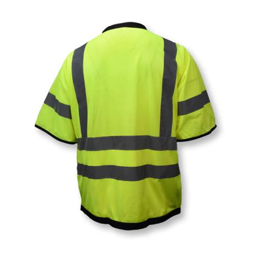 SV59Z-3 SV59Z-3 Type R Class 3 Heavy Duty Mesh Surveyor Safety Vest with Zipper