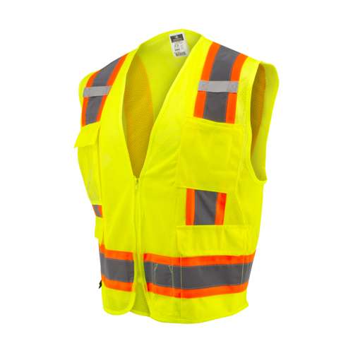 SV6-2 SV6 Two Tone Surveyor Type R Class 2 Mesh Safety Vest