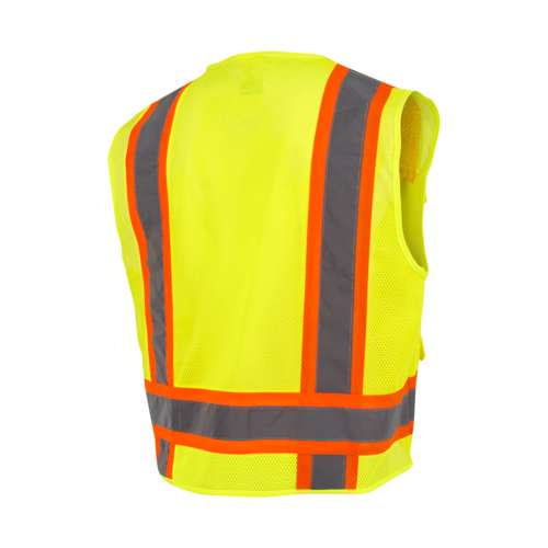 SV6-2 SV6 Two Tone Surveyor Type R Class 2 Mesh Safety Vest