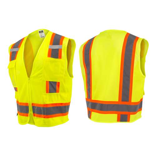 SV6-2 SV6 Two Tone Surveyor Type R Class 2 Mesh Safety Vest