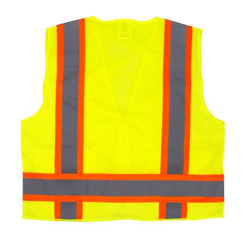 SV6-2 SV6 Two Tone Surveyor Type R Class 2 Mesh Safety Vest