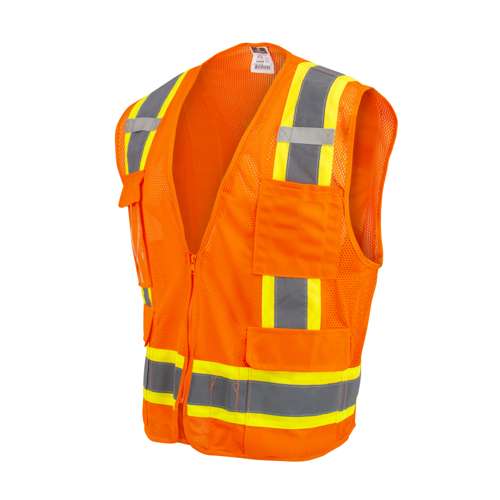 SV6-2 SV6 Two Tone Surveyor Type R Class 2 Mesh Safety Vest