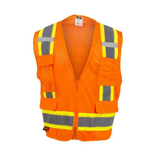 SV6-2 SV6 Two Tone Surveyor Type R Class 2 Mesh Safety Vest