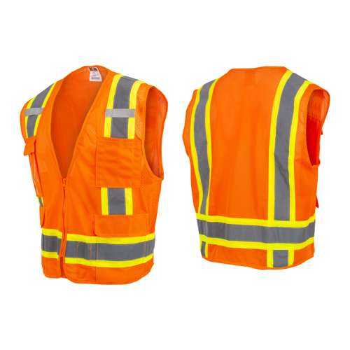 SV6-2 SV6 Two Tone Surveyor Type R Class 2 Mesh Safety Vest