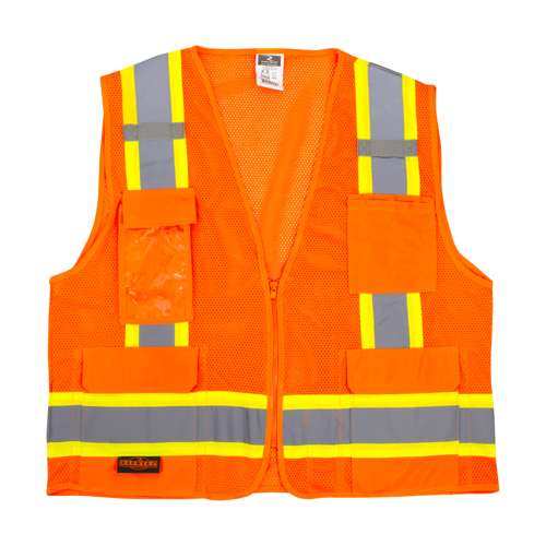 SV6-2 SV6 Two Tone Surveyor Type R Class 2 Mesh Safety Vest