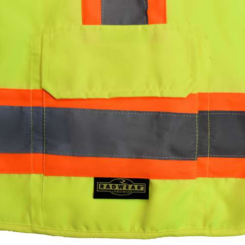 SV62 SV62 Type R Class 2 Surveyor Heavy Duty Solid Twill Safety Vest