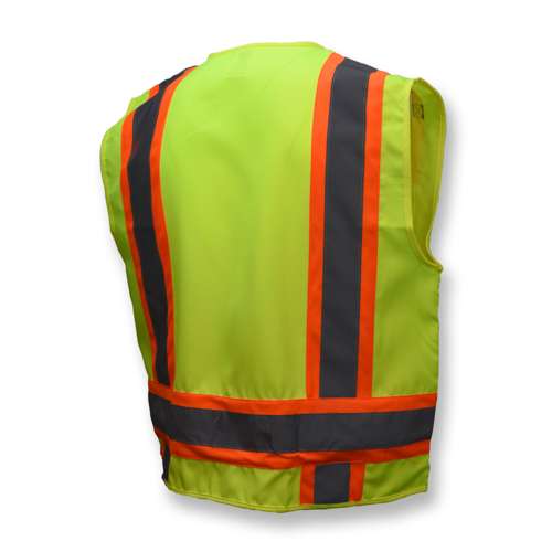 SV62 SV62 Type R Class 2 Surveyor Heavy Duty Solid Twill Safety Vest
