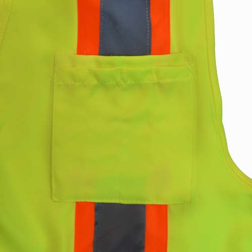 SV62 SV62 Type R Class 2 Surveyor Heavy Duty Solid Twill Safety Vest