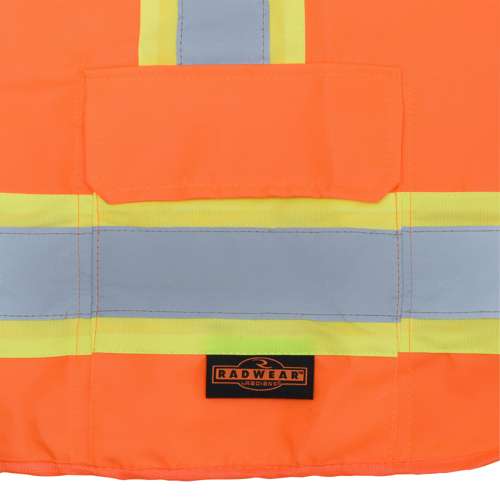 SV62 SV62 Type R Class 2 Surveyor Heavy Duty Solid Twill Safety Vest