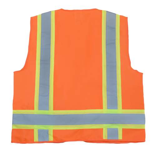 SV62 SV62 Type R Class 2 Surveyor Heavy Duty Solid Twill Safety Vest