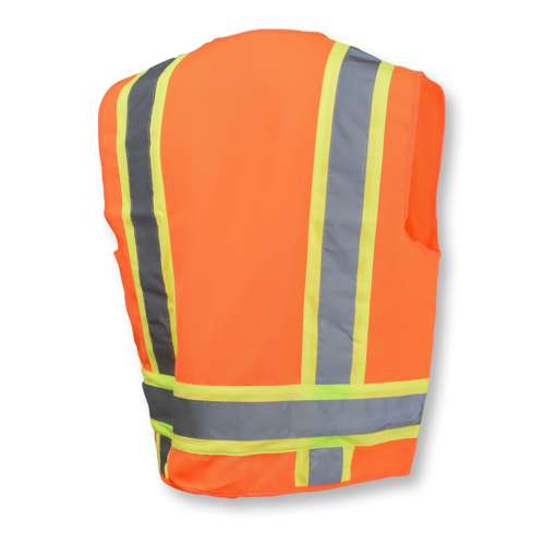 SV62 SV62 Type R Class 2 Surveyor Heavy Duty Solid Twill Safety Vest