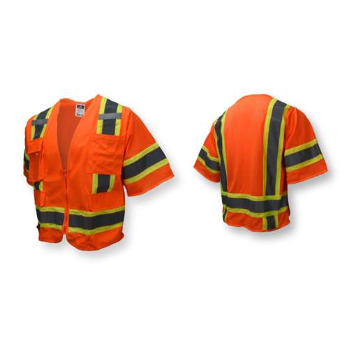 SV63 SV63 Two Tone Surveyor Type R Class 3 Two Tone Safety Vest