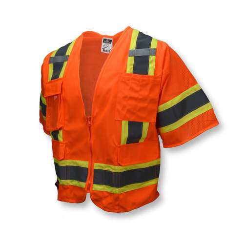 Radians SV63 SV63 Two Tone Surveyor Type R Class 3 Two Tone Safety Vest ANSI Class 3