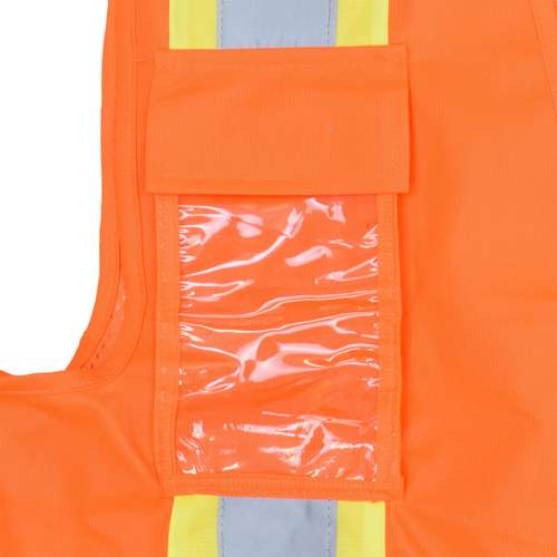 SV6B-2 SV6B Two Tone Surveyor Type R Class 2 Solid Front Mesh Back Safety Vest