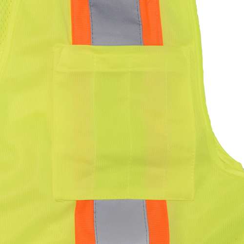 SV6 SV6 Two Tone Surveyor Type R Class 2 Solid/Mesh Safety Vest