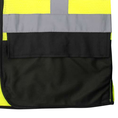 SV75B-2 SV75B-2 Black Bottom Self-Extinguishing Surveyor Vest