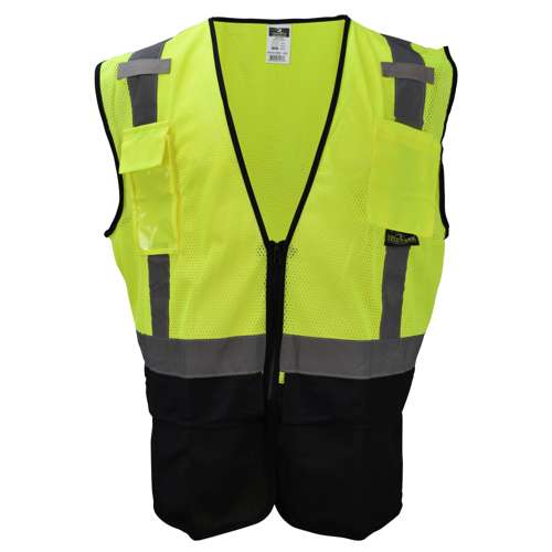 SV7B SV7B Type R Class 2 Black Bottom Surveyor Safety Vest