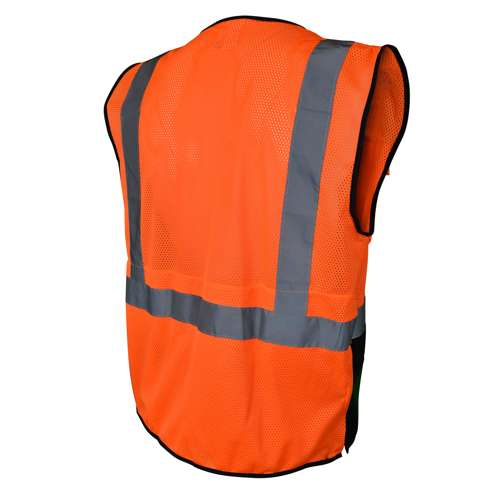 SV7B SV7B Type R Class 2 Black Bottom Surveyor Safety Vest