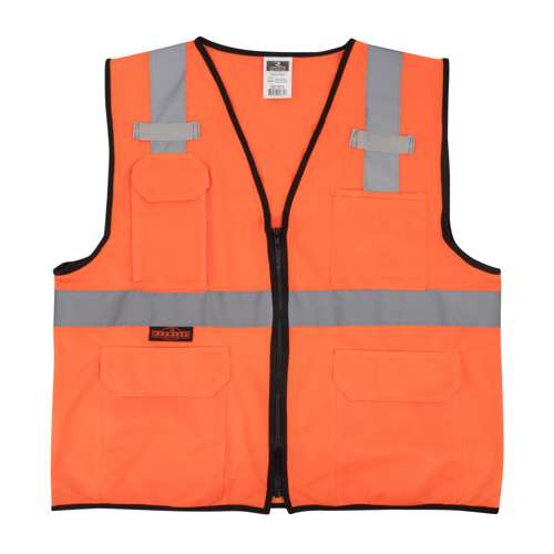 SV7E-SOLID SV7E Economy Type R Class 2 Solid Surveyor Safety Vest
