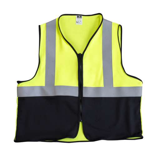 SV92B-M2 SV92B-M2ZGSFR Solid 5.5 oz DH Cat 2 Class 2 Color Blocked FR Vest
