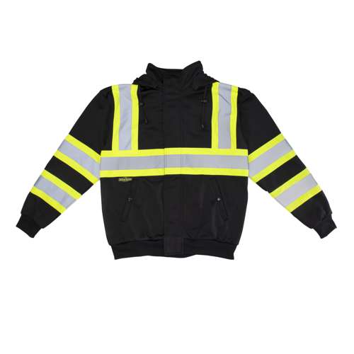 SW01X-1 SW01X-1 High Neck Zip Front X-Back Hooded Sweatshirt