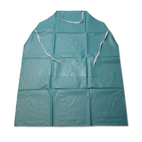 UG-20-SP Green Vinyl Apron - 20 mil