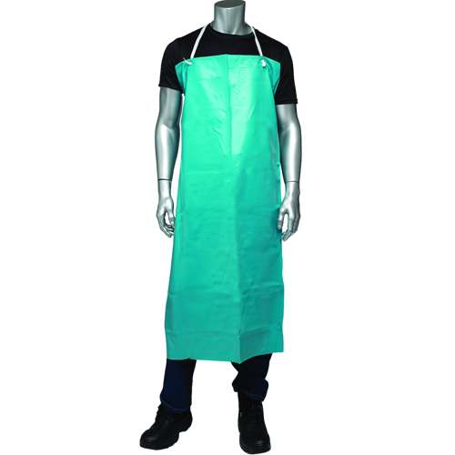 UG-20 Green Vinyl Apron - 20 mil