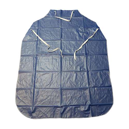 UHB Blue Vinyl Apron - 6 mil