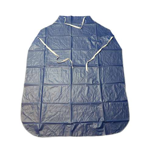 UPB Blue Vinyl Apron - 8 mil