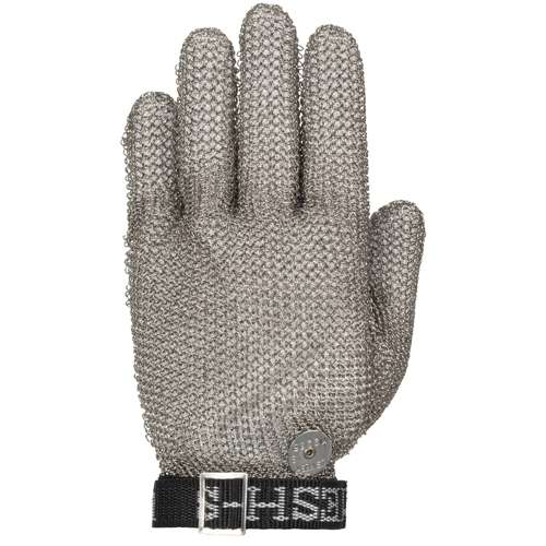 USM-1105 Stainless Steel Mesh Glove with Adjustable Strap - Wrist Length
