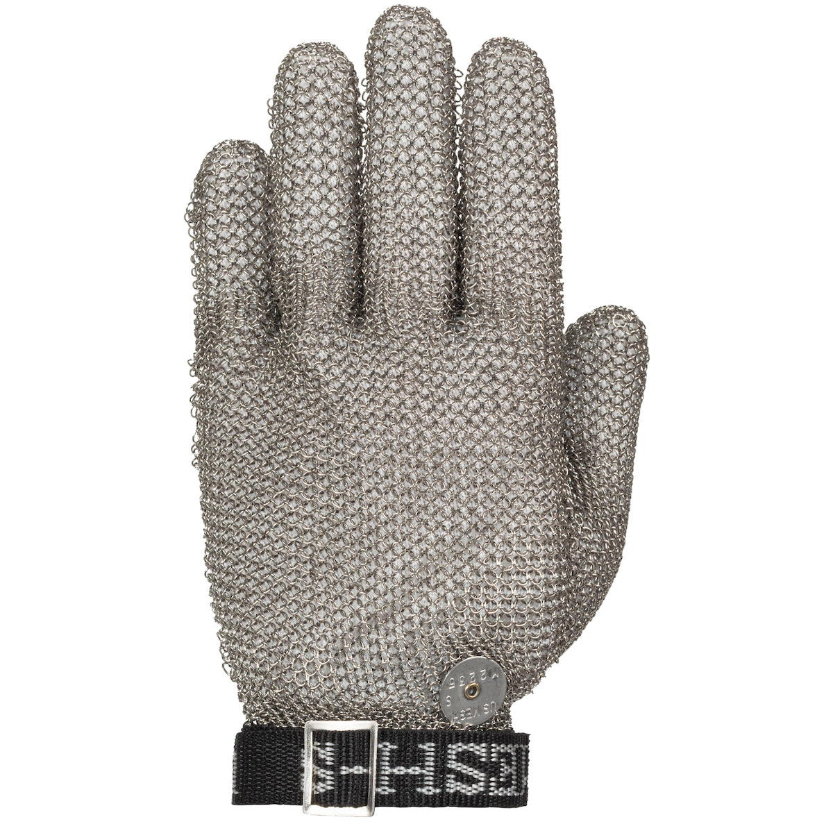 USM-1105 Stainless Steel Mesh Glove with Adjustable Strap - Wrist Length