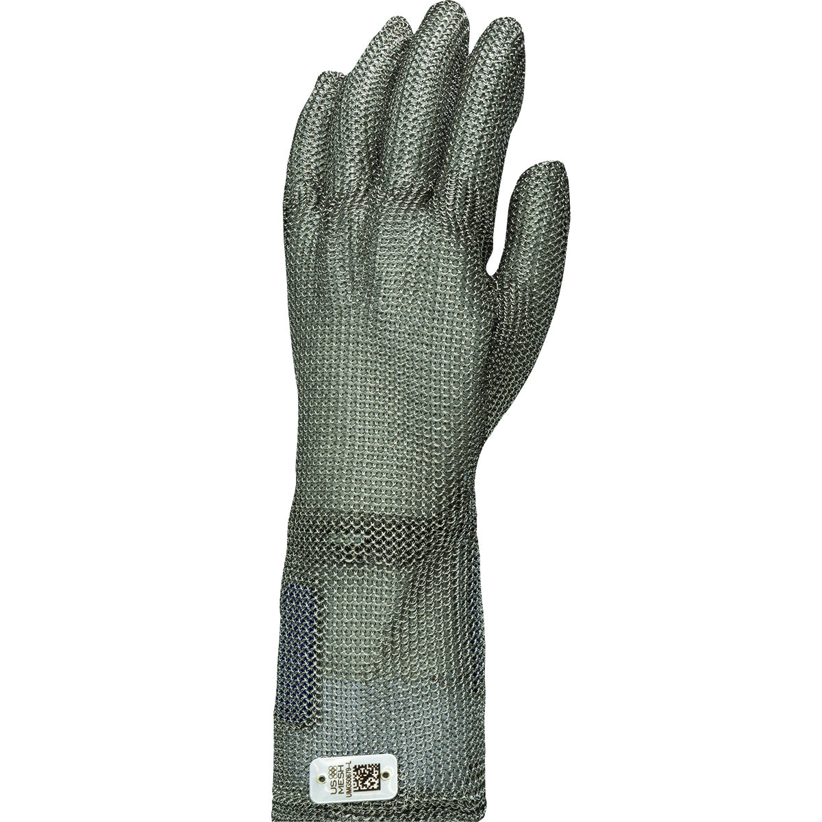 USM-1367 Stainless Steel Mesh Glove with Coil Spring Closure – Mid-Length