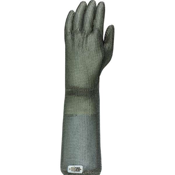 USM-1567 Stainless Steel Mesh Glove with Coil Spring Closure - Forearm Length