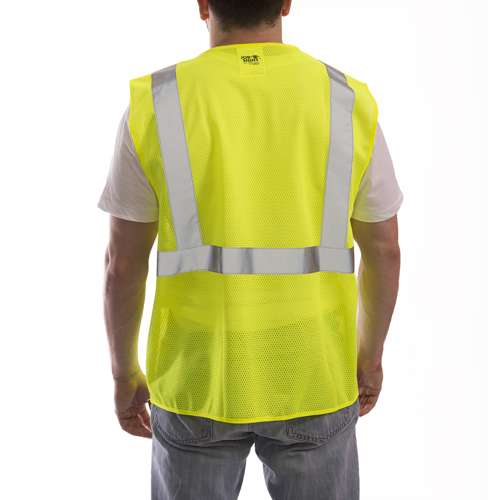 Tingley V70632 Job Sight Class 2 Zip-Up Mesh Vest ANSI Class 2 - Safety Vest