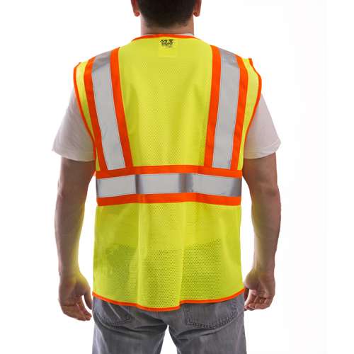 Tingley V70642 Job Sight Class 2 Two-Tone Mesh Vest ANSI Class 2 - Safety Vest