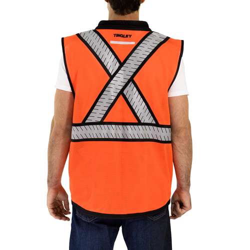 Tingley V71835C Tingley®            Class 2 X-Back Surveyor Vest ANSI Class 2 - Safety Vest