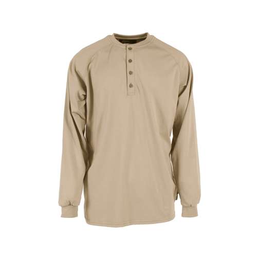 VI6HS VI6HS 6 oz Cotton FR Henley Shirt (CAT 2)