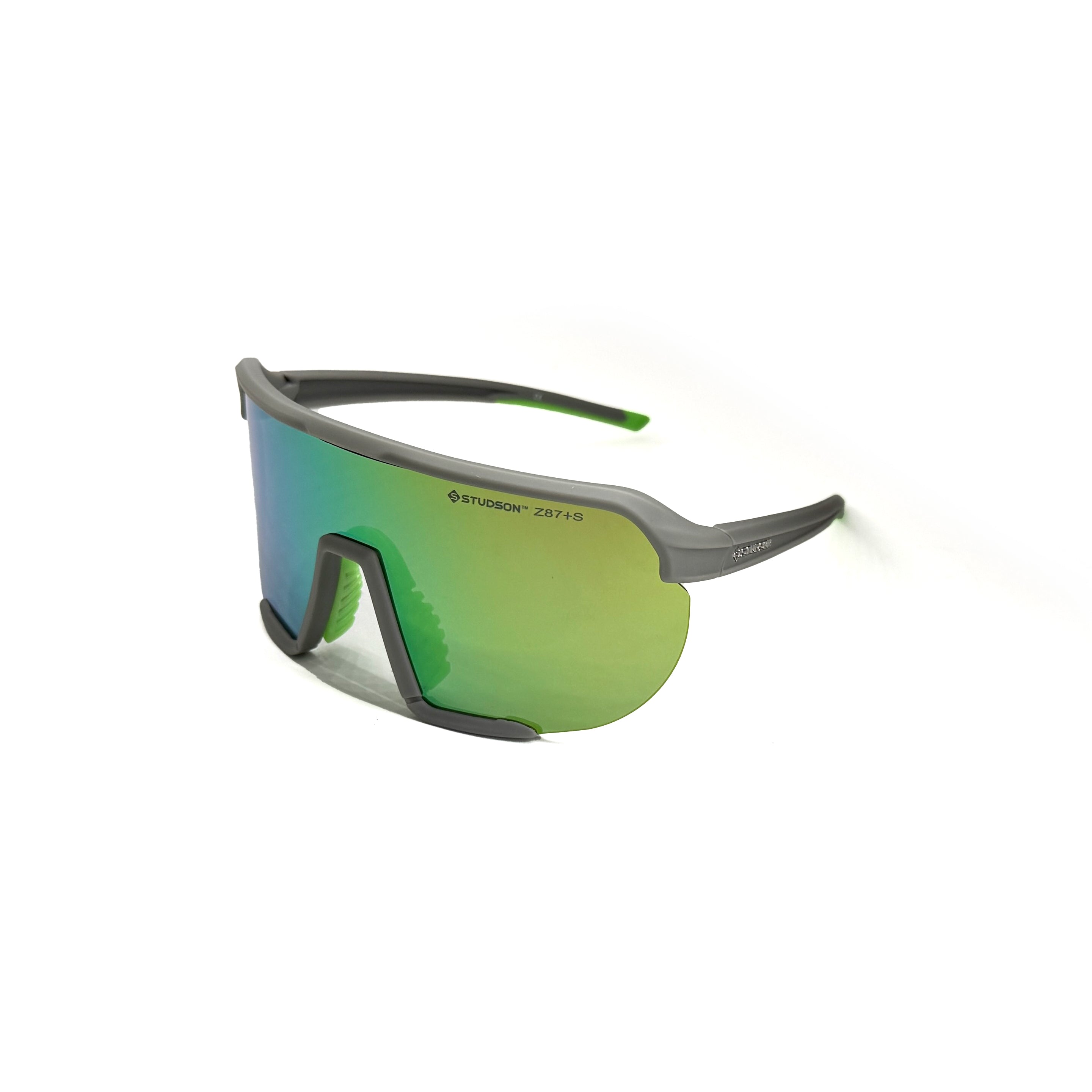 Studson WATCH-GGZ87 WATCHMAN – GGZ87 - Cool Grey / Green - Safety Helmet
