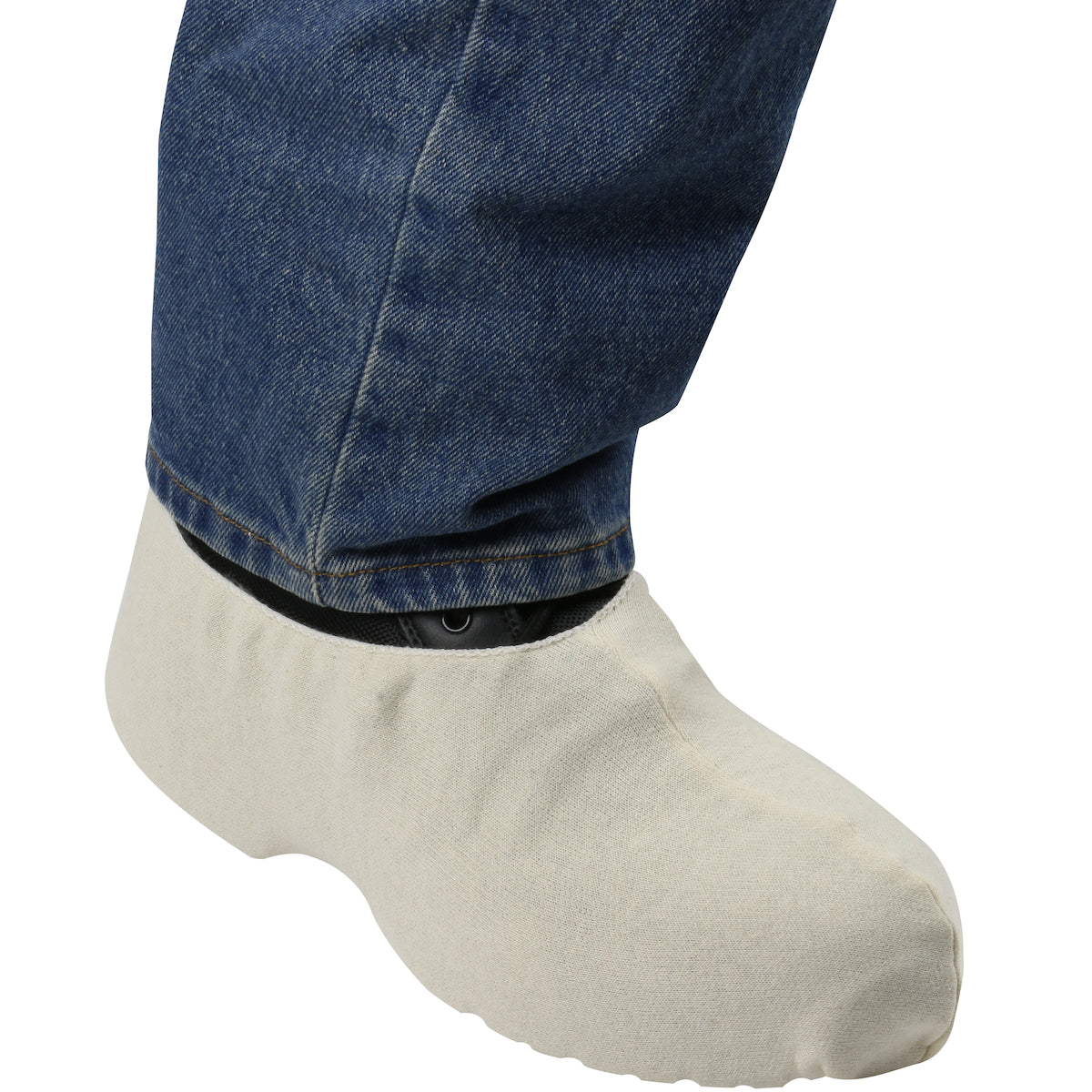 WS 100% Cotton Fleece Wing Sock with Elastic Top