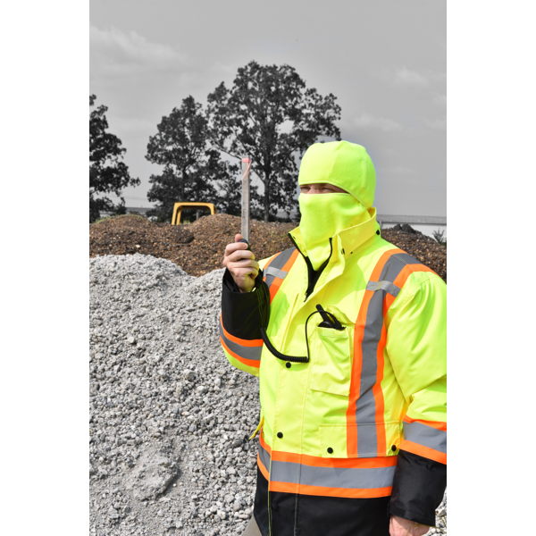 Radians RWL26 Nordic Blaze® RWL26 3-in-1 Fleece Balaclava - Hard Hat