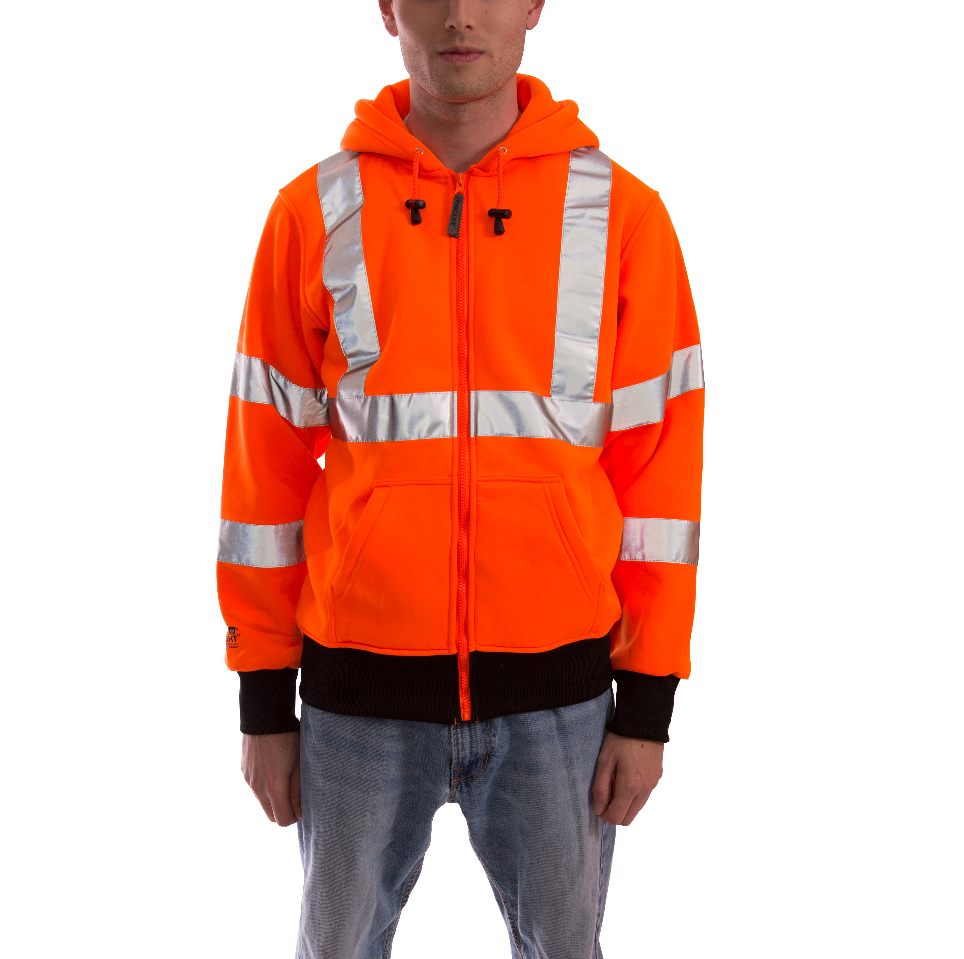 S78129 Job Sight Zip-Up Hoodie